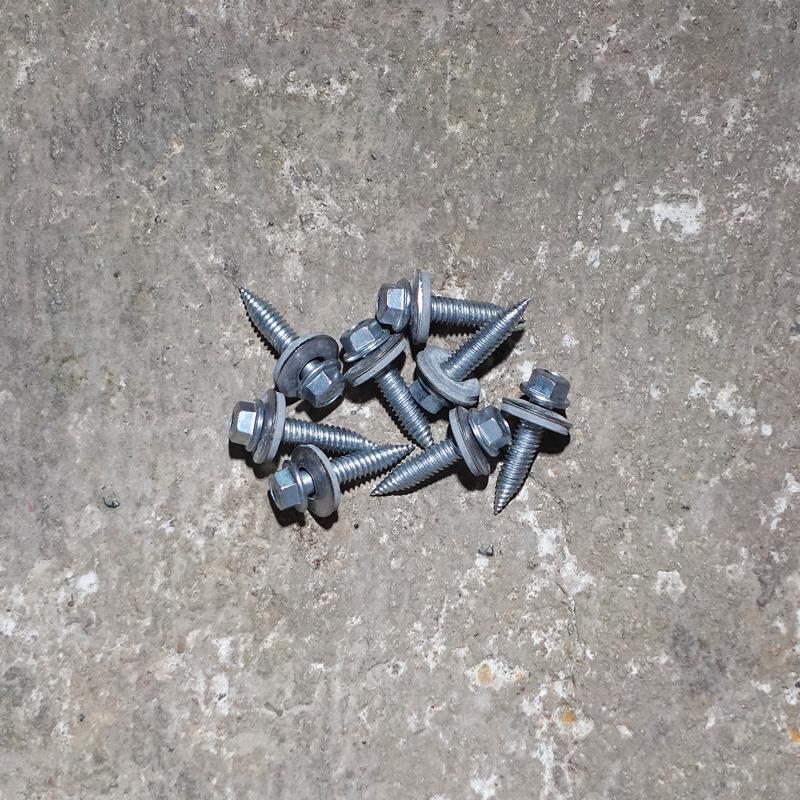 Blechschrauben (10 Stk.)