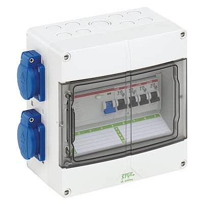 Notstrom Steckdosen Box für PV-Anlage